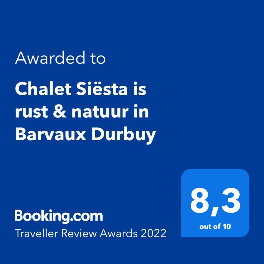 Chalet Siesta Is Rust & Natuur In Durbuy - Barvaux-Sur-Ourthe Экстерьер фото
